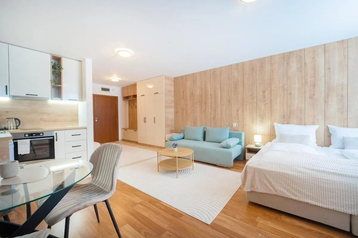 Pirin Sense Deluxe Studio - Spa - Free Parking Bansko Lägenhet