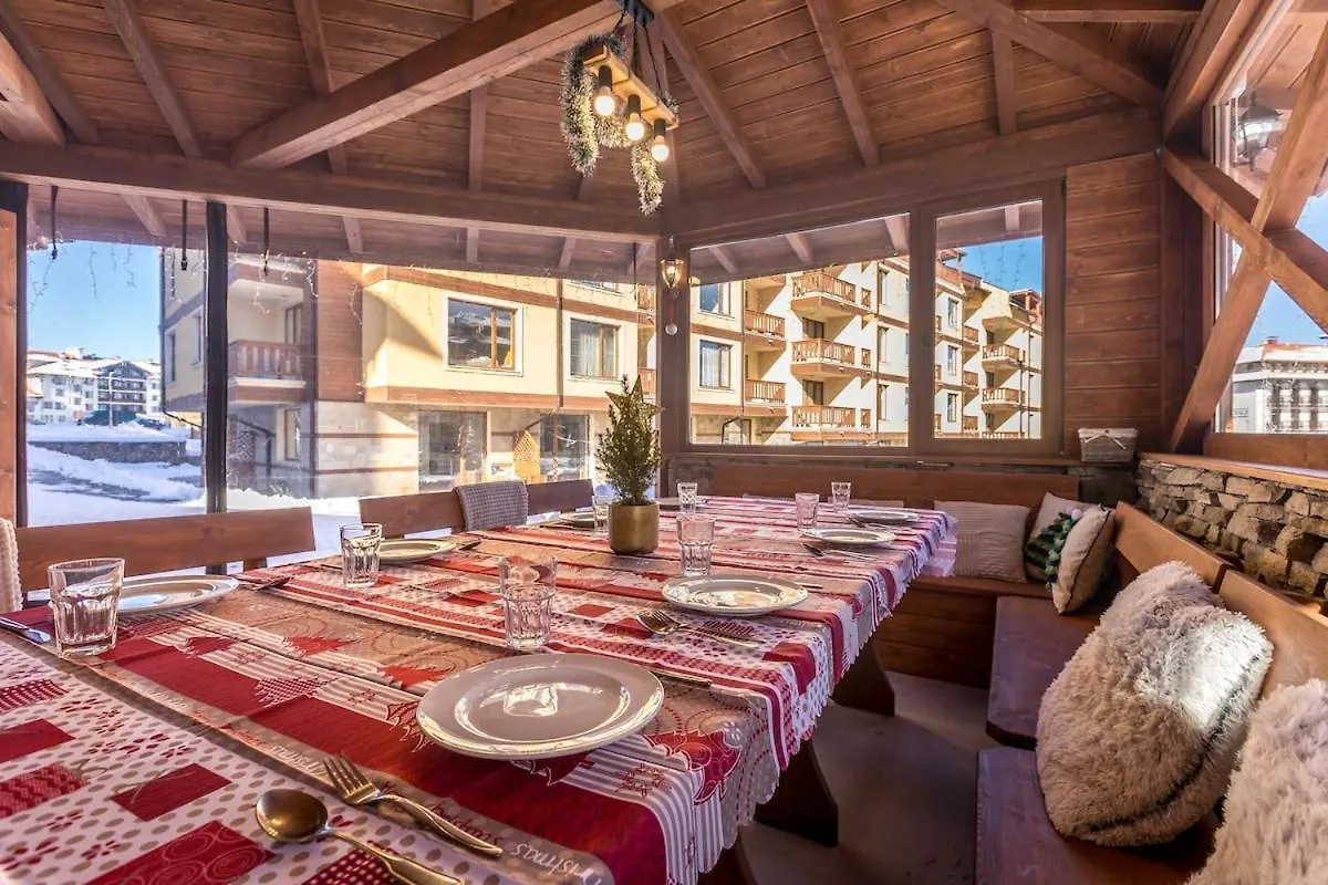 Lägenhet Pirin Sense Deluxe Studio - Spa - Free Parking Bansko Bulgarien